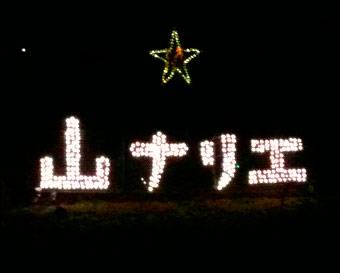 「山ナリエ」って知ってる?日本各地の住宅街イルミネーションがスゴイwww